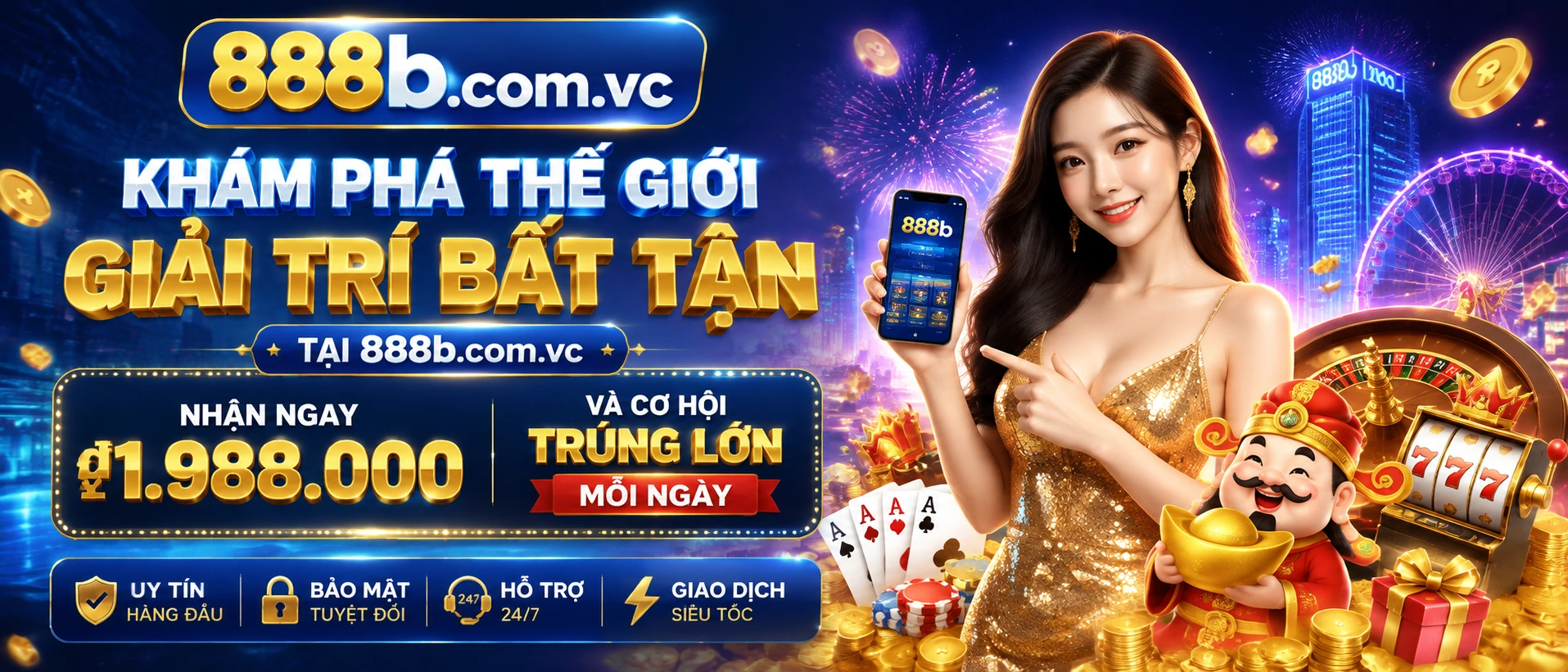 trò chơi online 888b trên mobile